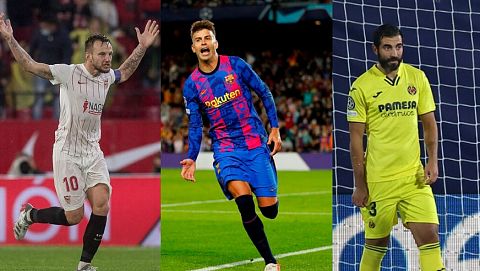 Barça, Sevilla y Villarreal se juegan su futuro en la Champions