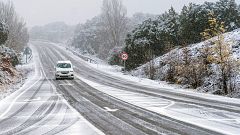 La DANA deja las primeras nevadas de la temporada en España