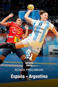 Campeonato del Mundo femenino: España - Argentina