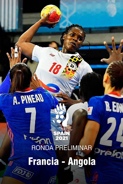 Campeonato del Mundo femenino: Francia - Angola