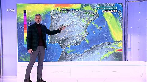 Heladas débiles en los sistemas montañosos, sur de la meseta Norte y áreas dispersas de Castilla-La Mancha y sur de Extremadura          