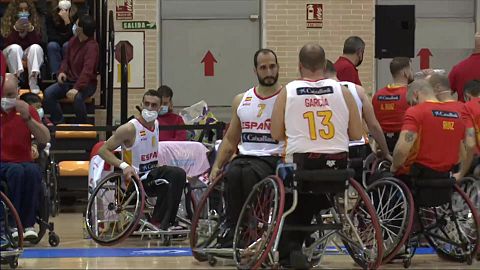 Baloncesto en silla de ruedas - Campeonato de Europa masculino: España - Francia