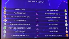 Benfica - Madrid, Bayern - Atlético y City - Villarreal, en octavos de la Champions