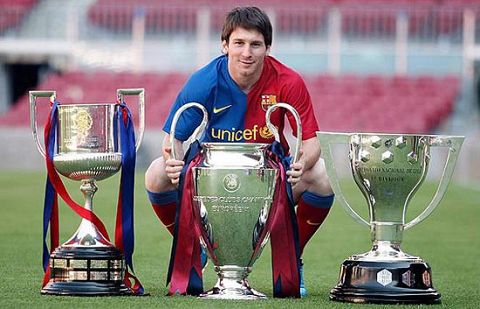 Messi, flamante Balón de Oro 2009