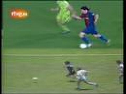Messi marca al estilo Maradona