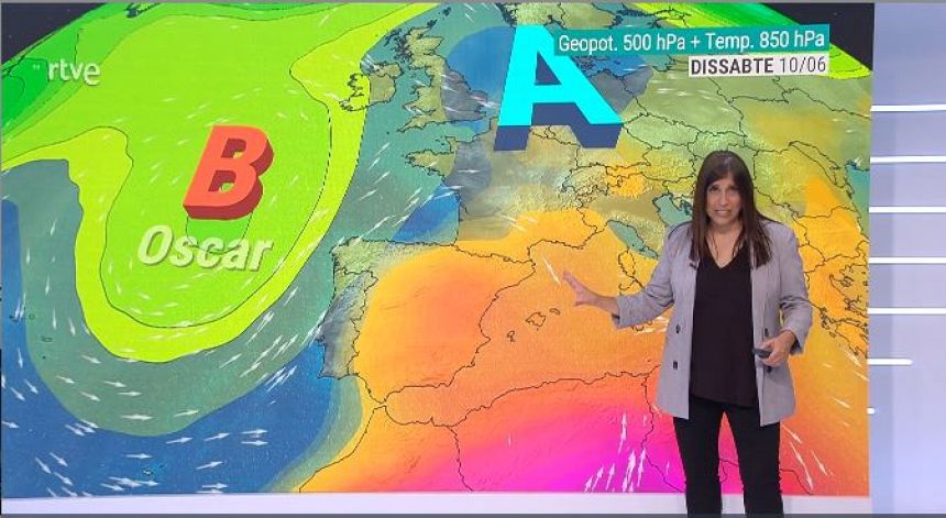 El Temps - Borrasca Òscar a Catalunya: tempestes de tarda i més calor