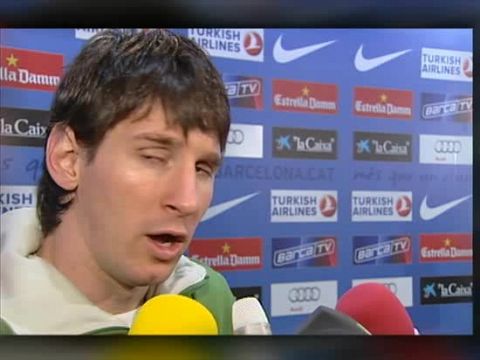 Messi: 'No pienso en el Pichichi'