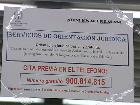 Crece el turno de oficio en España