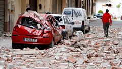 Lorca, un día después del terremoto: Informativo 14 Horas