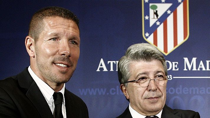 Radiogaceta de los Deportes - Cerezo no ve \"incompatibles\" a Caminero y Simeone ('Radiogaceta', 22/12/2011) - Escuchar ahora