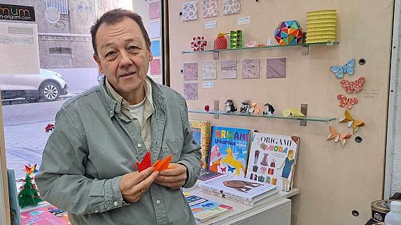 La fiebre del origami en Espa�a