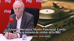 El ojo crítico - Eduardo Mendoza, Martin Panchaud, Camila Sosa y la subasta de vinilos de la BBC