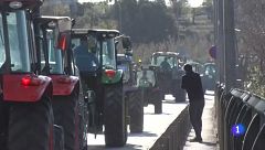 Pagesos catalans se sumen a les protestes del sector agrícola francés