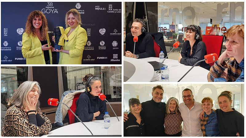 La sala - Premios Goya 2024 en Valladolid: Ane Gabarain, Janet Novás, Juan Carlos Vellido, María Vázquez y Patricia López Arnaiz - Escuchar ahora