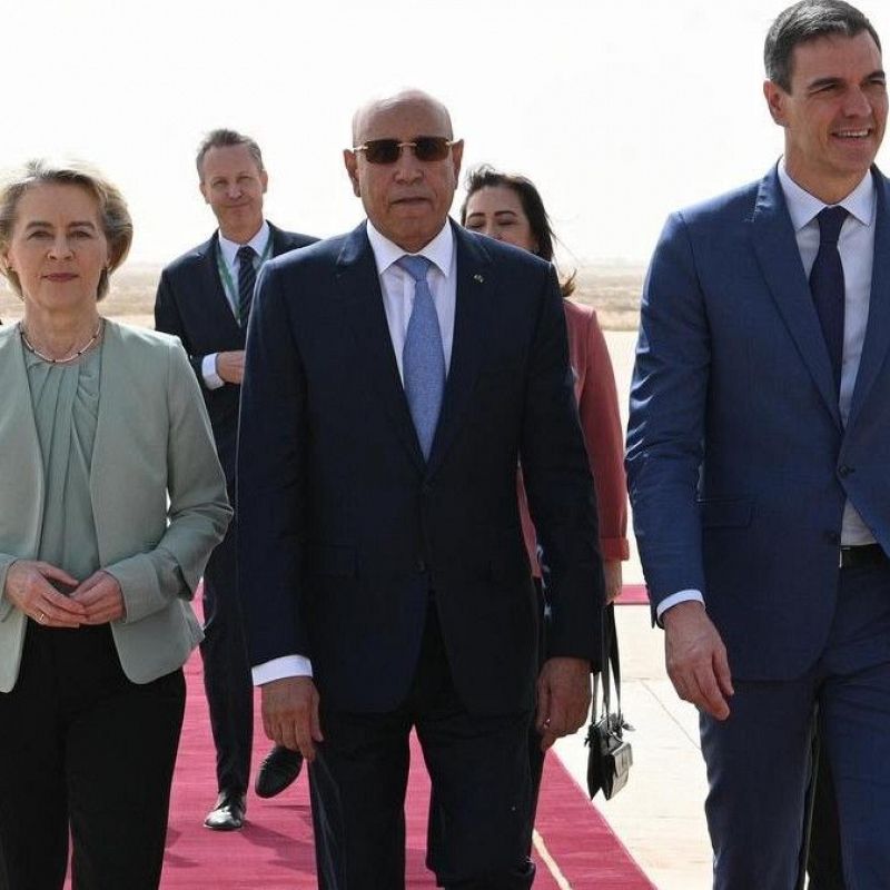 Europa abierta - Sánchez y Von der Leyen visitan Mauritania con ayudas para reducir la inmigración ilegal - Escuchar ahora