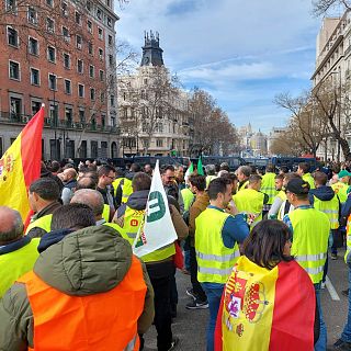 Protestas agr�colas: los tractores llegan a Madrid
