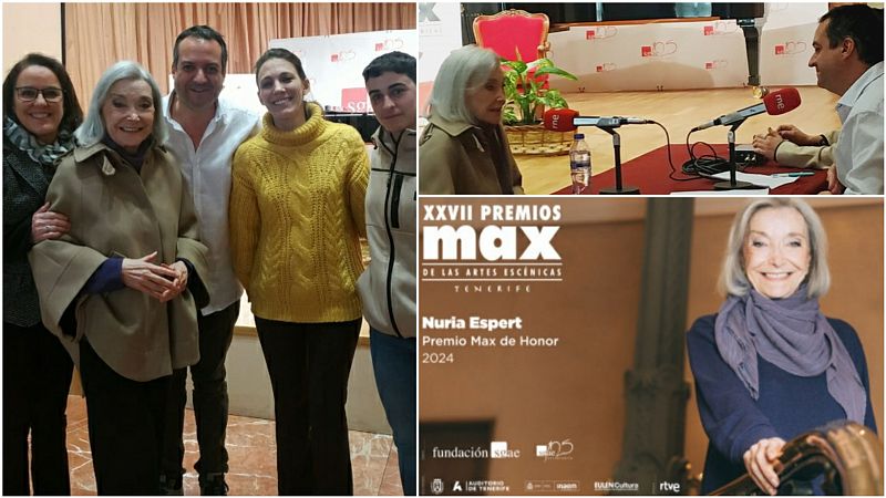 La sala - La actriz y directora Nuria Espert, Premio Max de Honor 2024 - Escuchar ahora