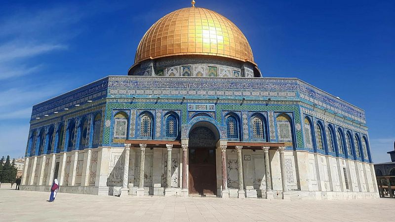 14 horas de RNE - La Explanada de las Mezquitas de Jerusalén desierta en pleno Ramadám - Escuchar ahora