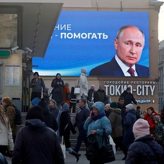 Elecciones en Rusia con Putin como claro favorito