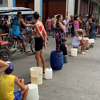 Protestas en Cuba por escasez de productos básicos