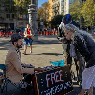 'Free Conversations': charlas teraputicas con desconocidos