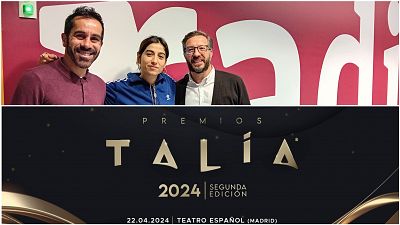La sala - II Premios Tal�a: Daniel Abreu, Carolina Yuste, Jorge S�nchez - Escuchar ahora