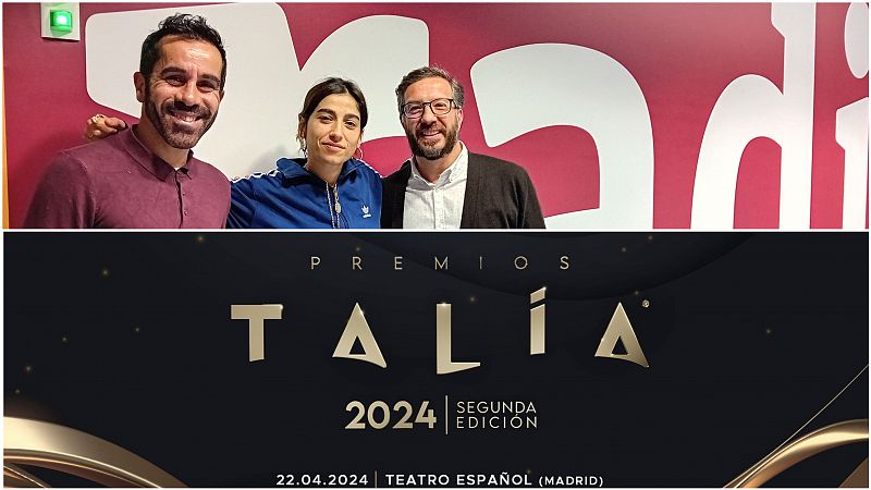 La sala - II Premios Talía: Daniel Abreu, Carolina Yuste, Jorge Sánchez - Escuchar ahora
