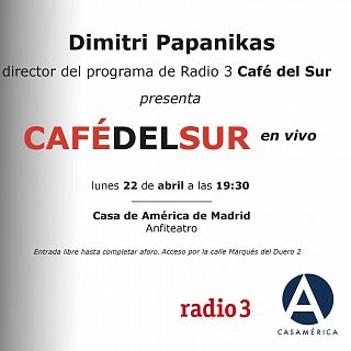 Dimitri Papanikas celebra los 15 años de 'Café el Sur'