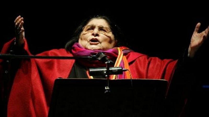 Relato sobre Mercedes Sosa - escuchar ahora