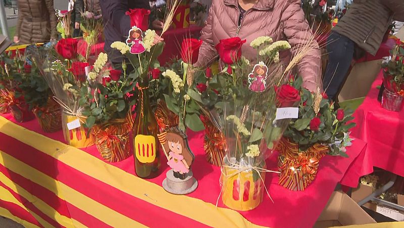 Les floristes de Tarragona demanen més parades professionals per Sant Jordi | Judit Huerta