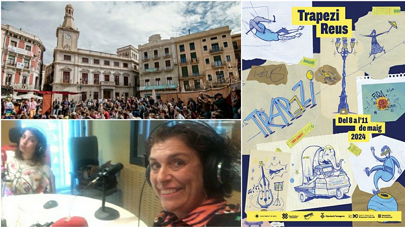 La sala - Trapezi Reus: Feria del Circo en Cataluña, con Cristina Cazorla y Alba Sarraute - Escuchar ahora