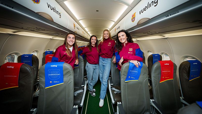 L?avi� personalitzat del Bar�a femen�