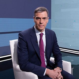 Pedro S�nchez, en RTVE: "El punto y aparte es dejar el insulto"