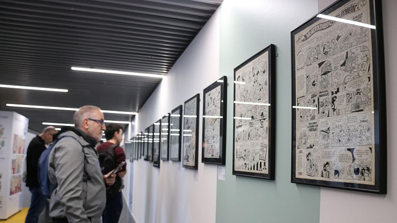El Saló del Còmic Barcelona homenatja a Franciso Ibàñez, pare de 'Mortadelo i Filemó'  | Informa: Montse Soto