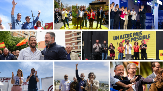 Els partits catalans continuen amb els seus actes de campanya desprs de passar l'equador
