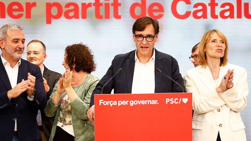 El PSC gana las elecciones catalanas y suma con ERC y los 'comunes'