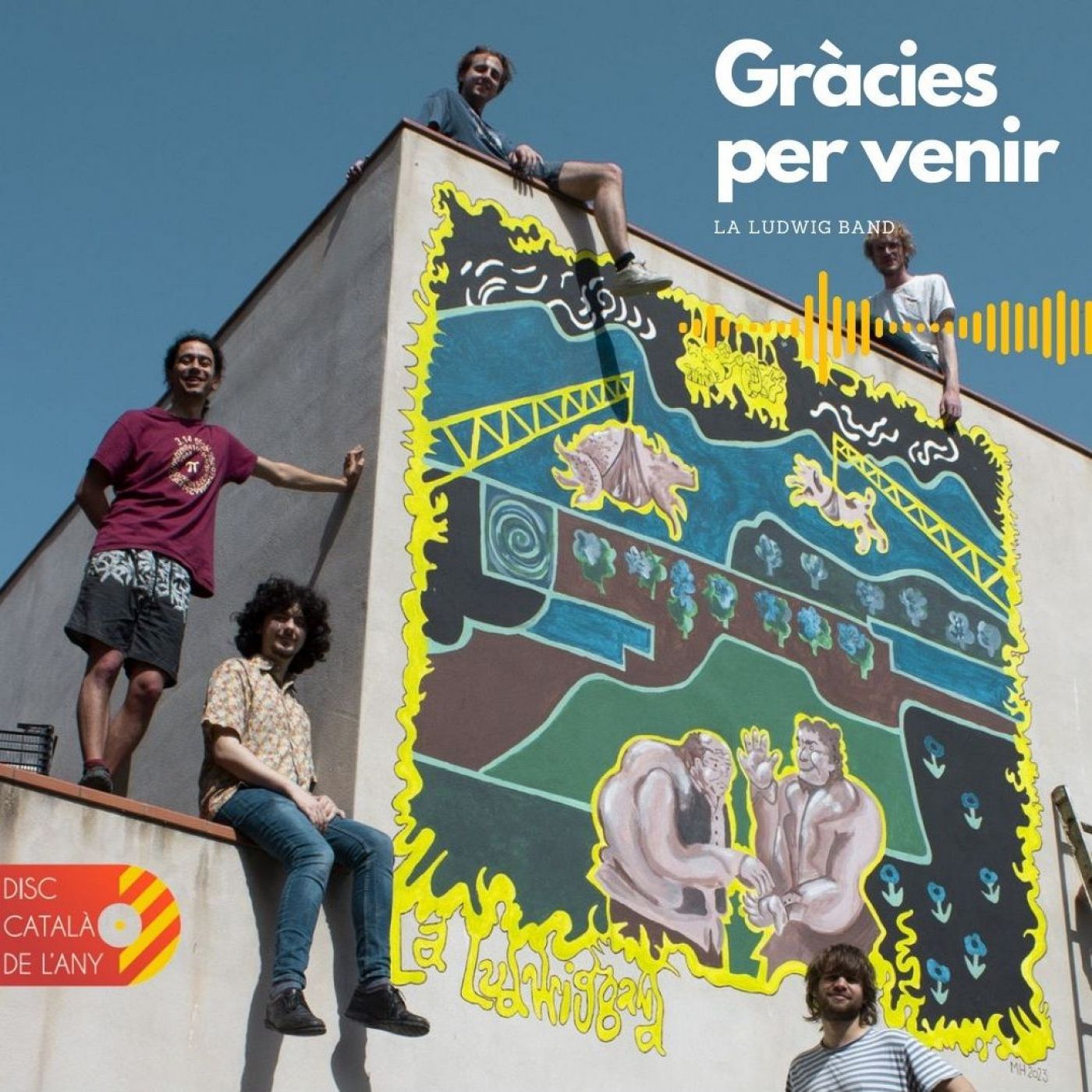 El disc "Gràcies per venir" de La Ludwig Band és una obra que reflecteix la maduresa musical del grup, amb una barreja de sons que van des del folk fins al rock.