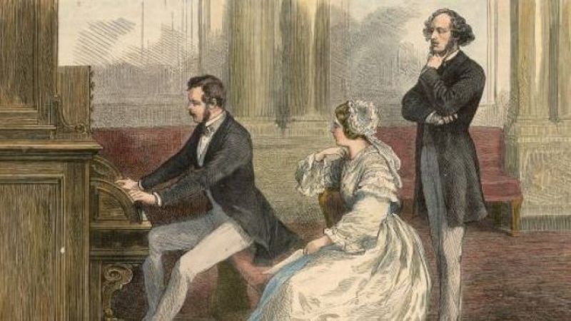 La reina Victoria y F. Mendelssohn - escuchar ahora