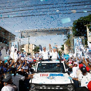 Cierre de campaña electoral en República Dominicana