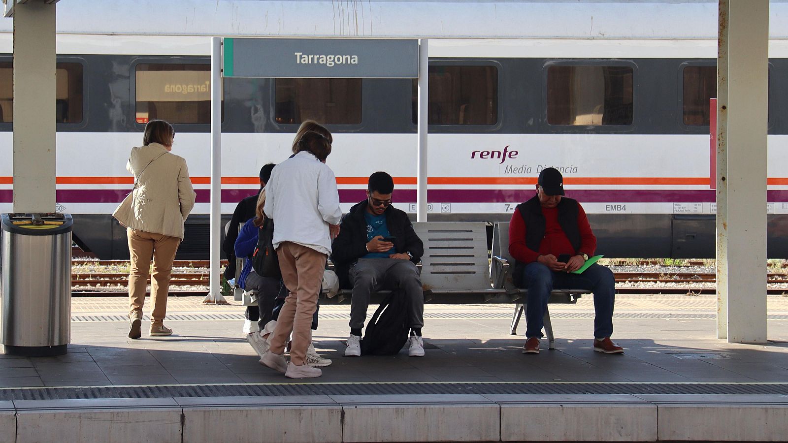 La massificació dels vagons de Rodalies, queixa diària a Tarragona | Pilar Ribas