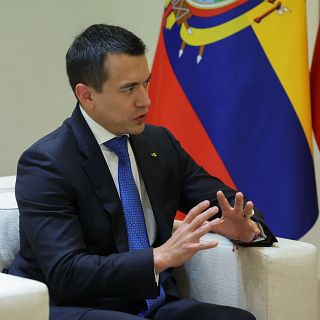 El presidente de Ecuador está de visita oficial por España