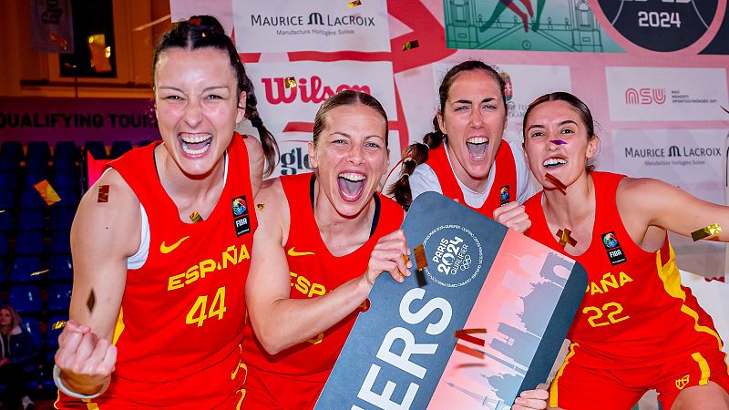 Más altas, más rápidas, más fuertes - Jugadoras de la selección 3x3 de baloncesto - 23/05/24 - Escuchar ahora