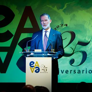 El Rey Felipe VI preside un acto de la Fundación Euroamérica