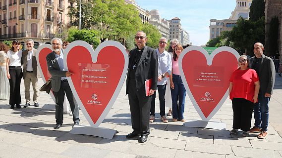 La capacitat d'atenció de Càritas Diocesana de Barcelona arriba al límit