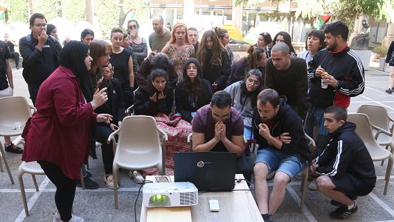 Estudiants de la UdL es mostren decebuts perquè la Universitat no hagi trencat amb Israel