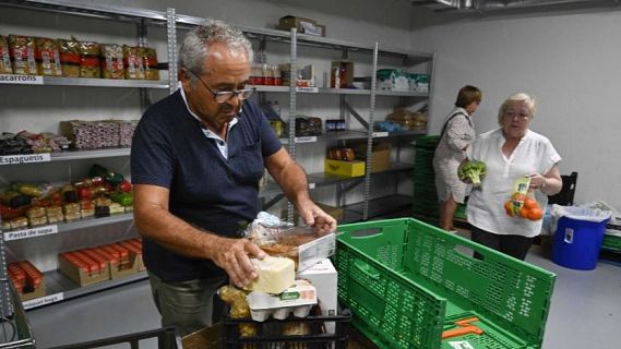 Augmenta la pobresa alimentària i cada vegada hi ha menys donatius