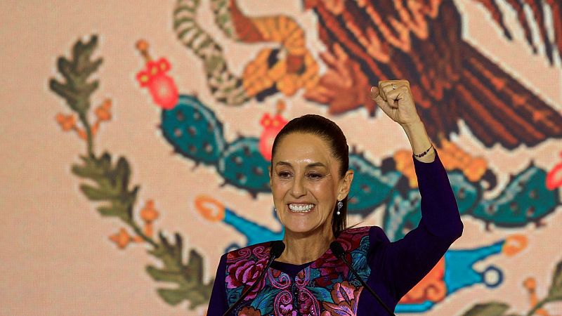 Cinco Continentes - Claudia Sheinbaum arrasa en las presidenciales de México - Escuchar ahora