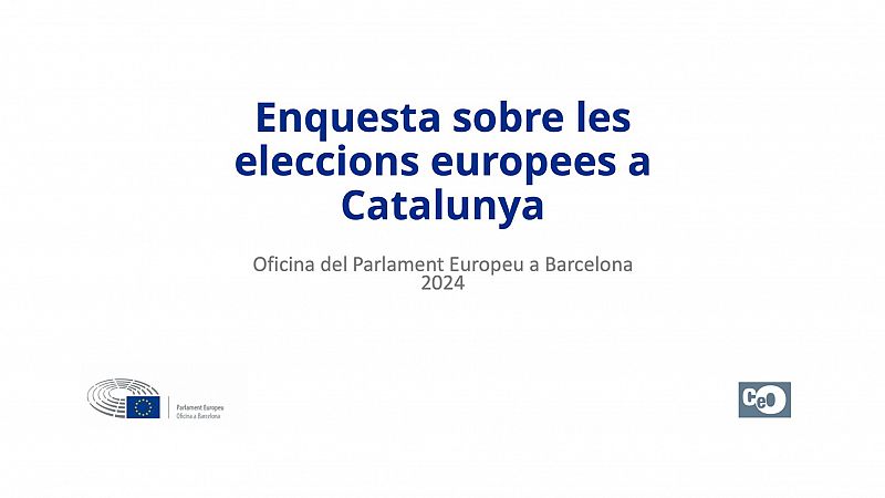 Tot a Europa - L'enquesta de l'Oficina del Parlament Europeu a Barcelona sobre les eleccions europees a Catalunya - Escoltar Ara