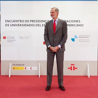 El rey se reúne con las universidades iberoamericanas