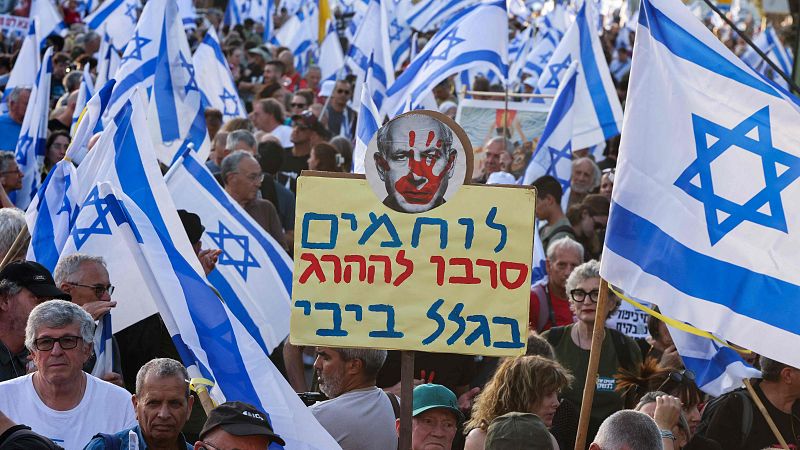 Cinco Continentes - Protestas en Israel contra Netanyahu - Escuchar ahora